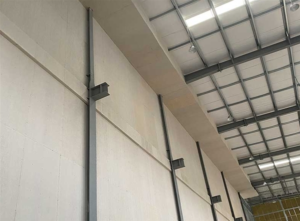 栖霞防火墙 硅酸盐防火板 耐火3到4小时 厚度可定 任意裁剪